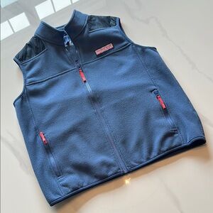 Vineyard Vines Boys Fleece Vest Size 12-14